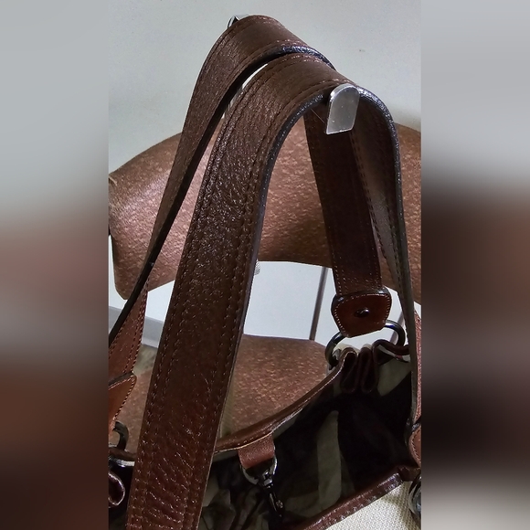 Burberry Blue Label Canvas Shoulder Bag - Picture 12 of 16